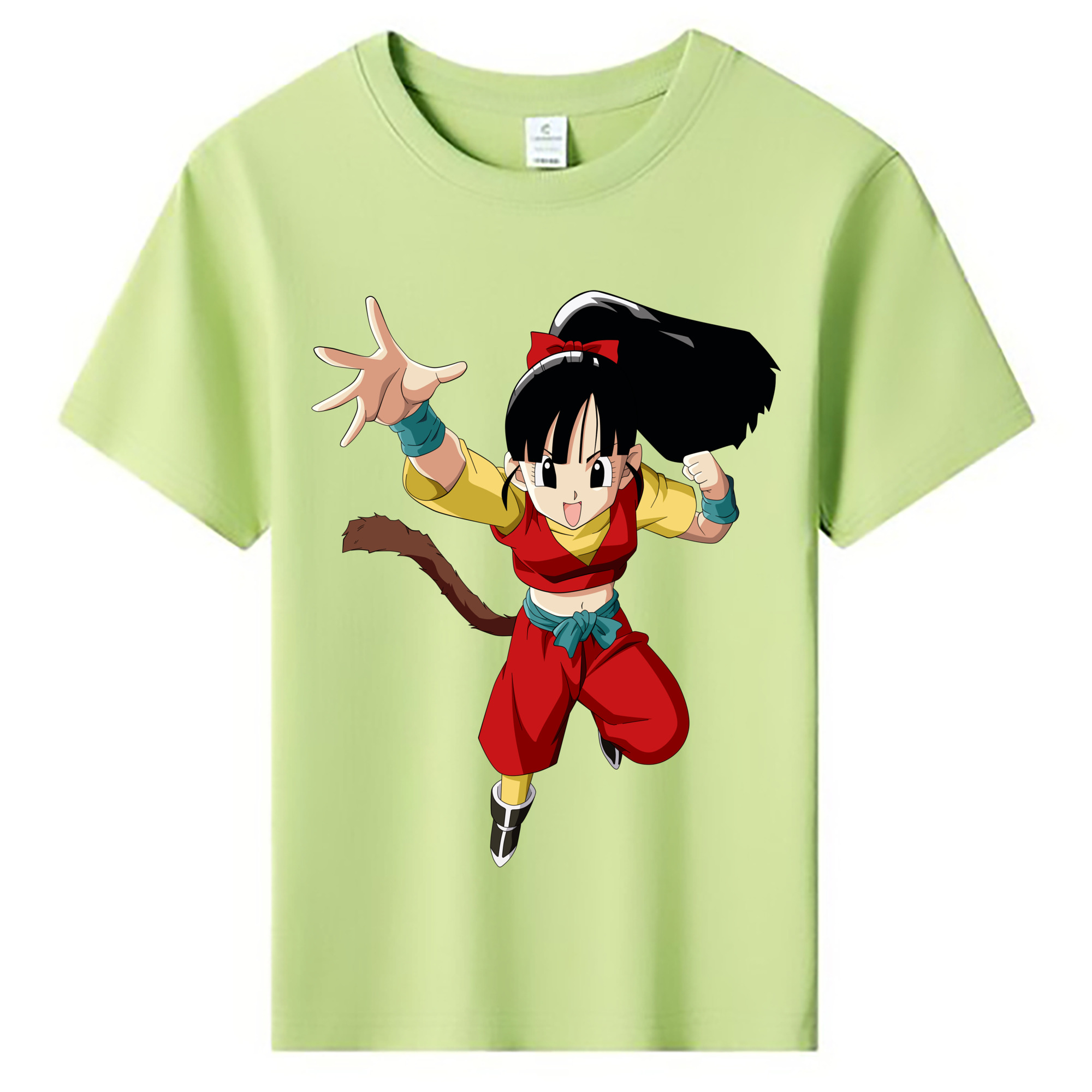 （画像用） ドラゴンボール パン DRAGON BALL Pan 綿100％キッズTシャツ（フロントプリント）